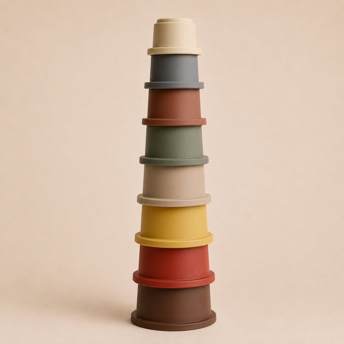 STACKING CUPS RETRO
