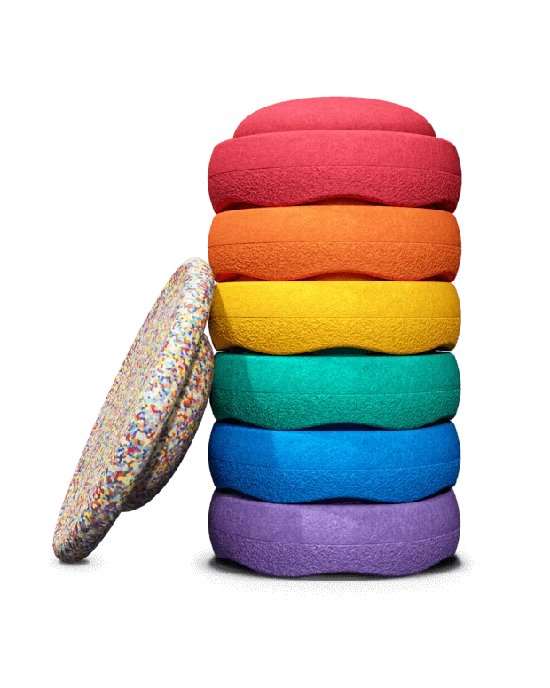 Stapelstein® | RAINBOW | Set 6+1 CLASSIC