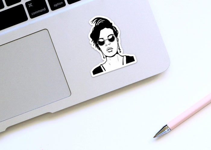 PinkPolish Design Stickers "Stars & Moon" Vinyl Die Cut Sticker