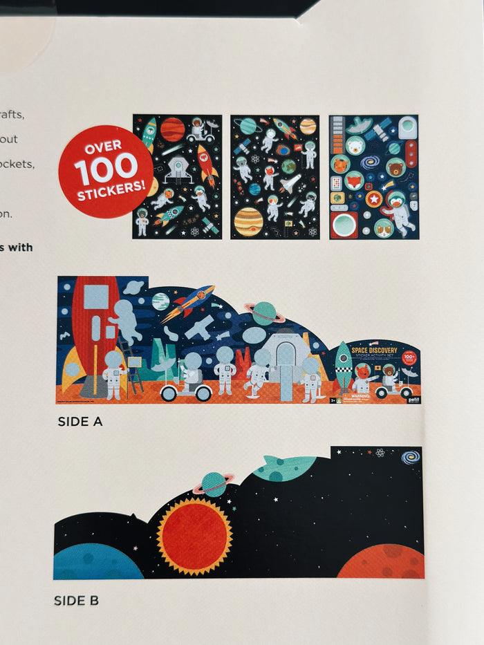 STICKERBOEK - ruimte