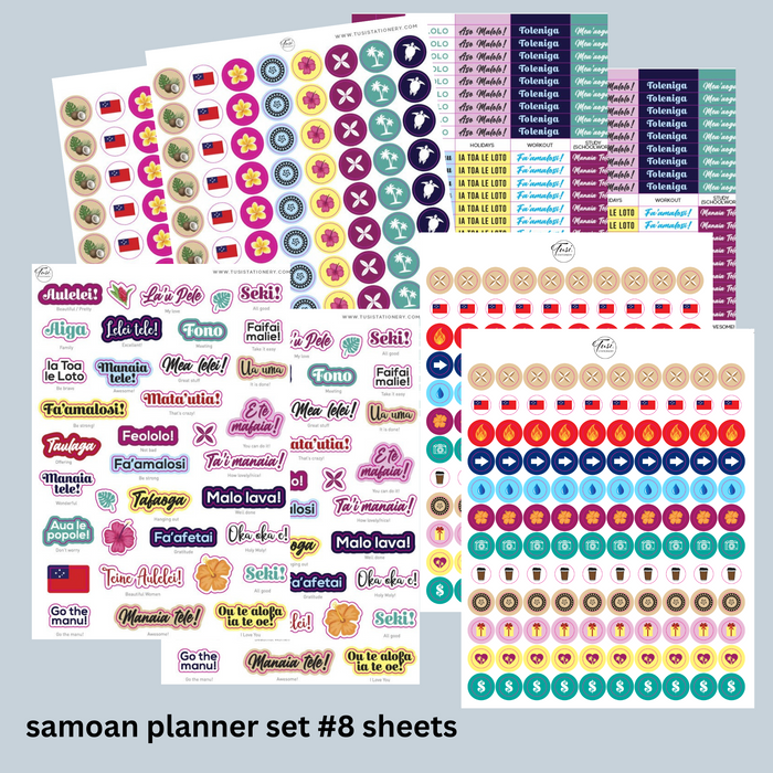 Stickers: Set of 4 sheets