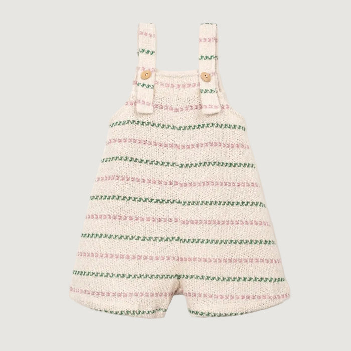 STRIPED FLAMÉ JERSEY JUMPSUIT - KIDS