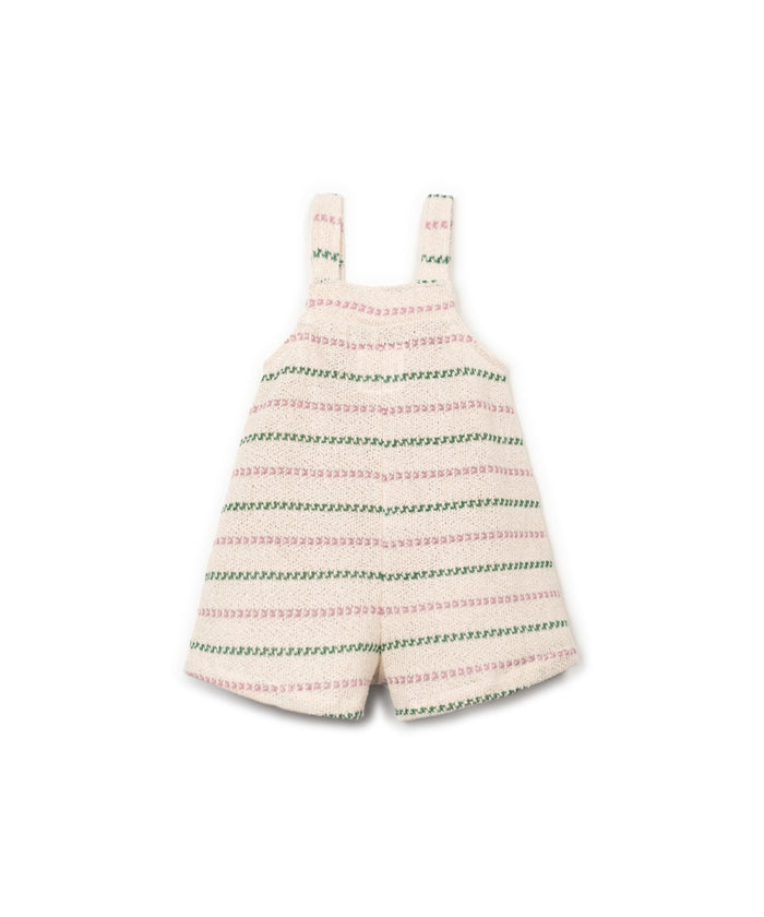 STRIPED FLAMÉ JERSEY JUMPSUIT - KIDS