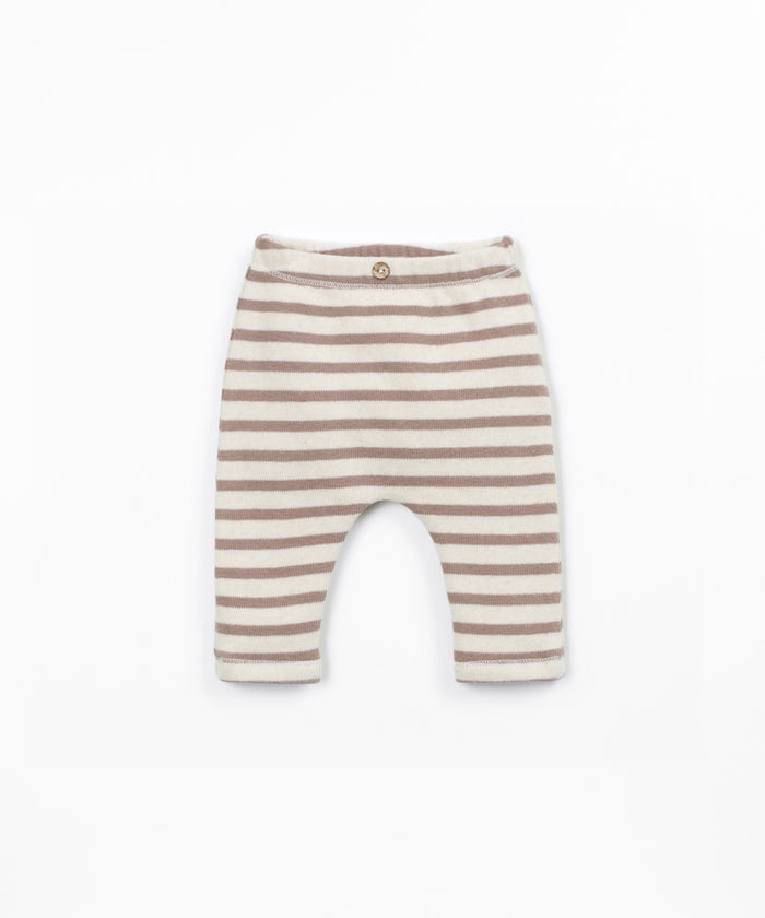 STRIPED JERSEY LEGGINGS - Baby