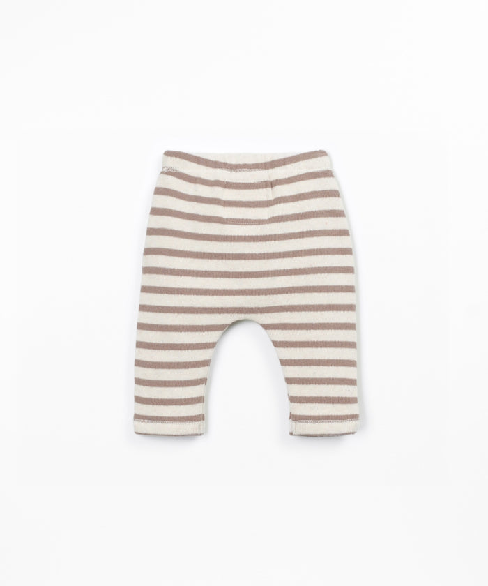 STRIPED JERSEY LEGGINGS - Baby