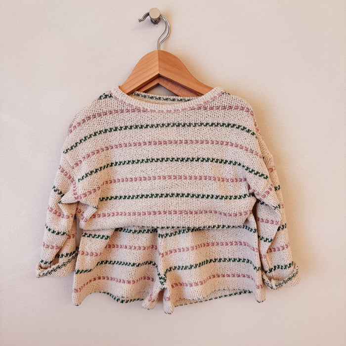 STRIPED JERSEY SHORTS - KIDS