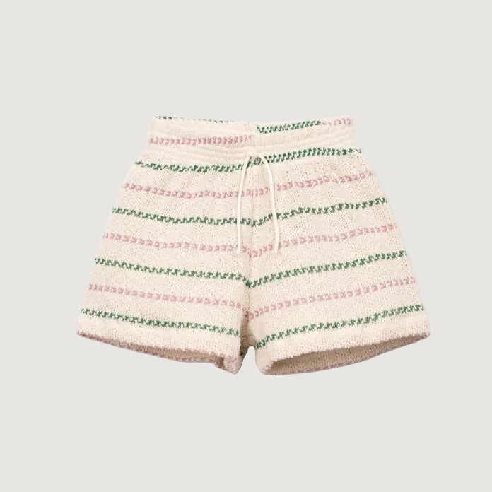 STRIPED JERSEY SHORTS - KIDS