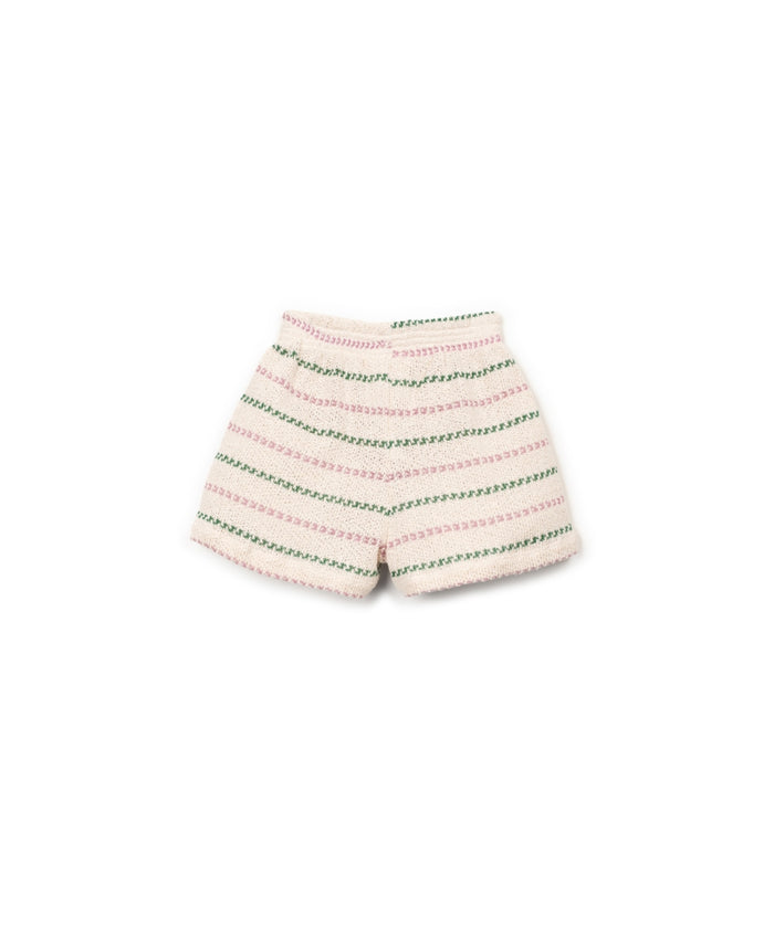 STRIPED JERSEY SHORTS - KIDS