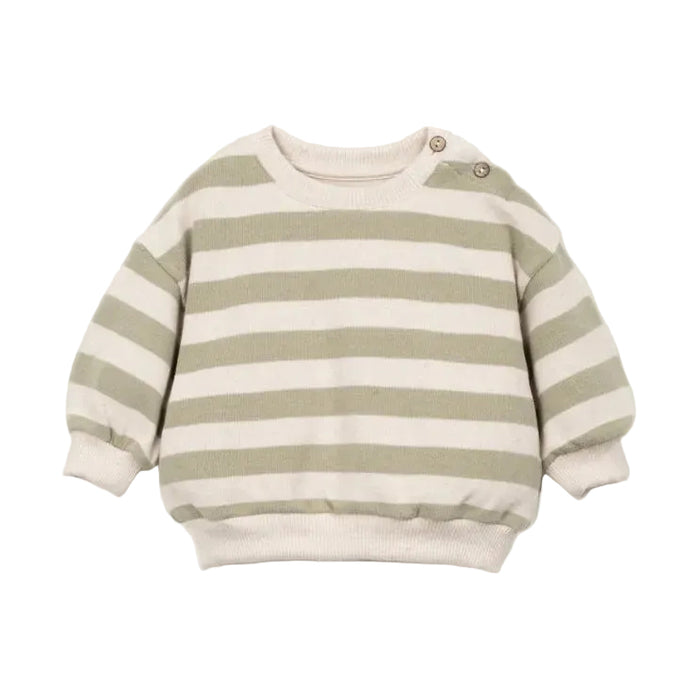 STRIPED JERSEY SWEATER - BABY