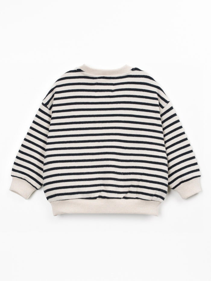 STRIPED JERSEY SWEATER - COCOON - Kids