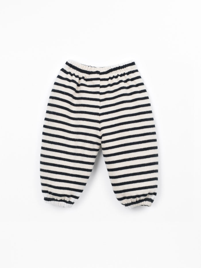 STRIPED JERSEY TROUSERS - COCOON - Baby