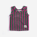 Striped terry cloth tank top - baby