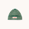 Stripes Beanie Donkergroen - BABY