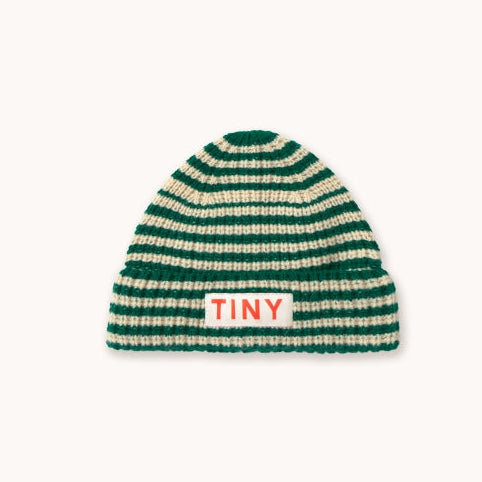 Stripes Beanie Green - KIDS