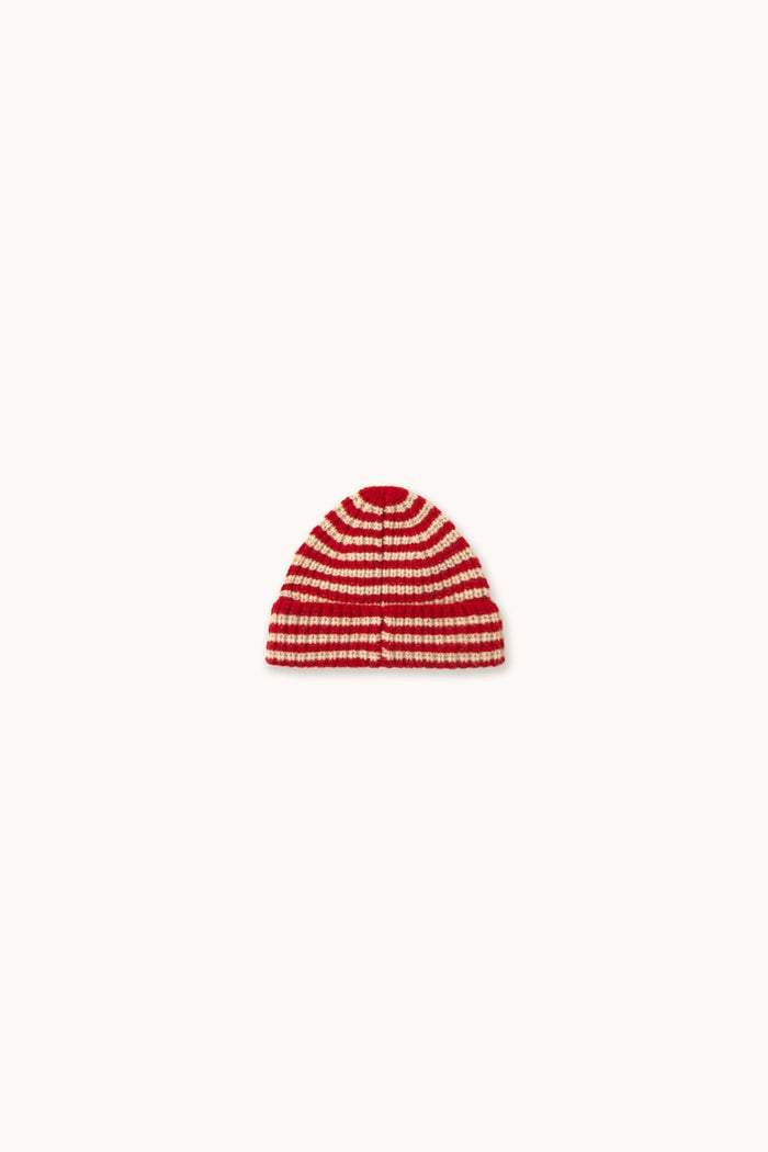 Stripes Beanie Red - BABY