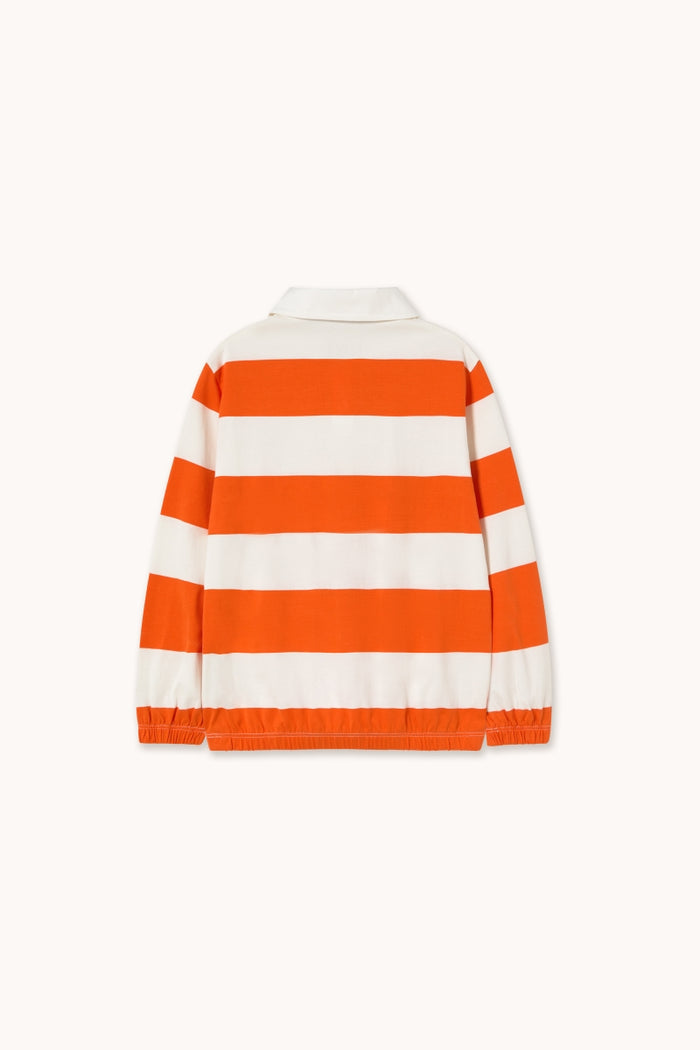 Stripes Knit Polo Sleeve Tee - KIDS