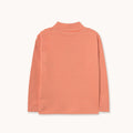 Stripes Rib Mockneck Summer Red - KIDS