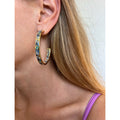 Sunbeam Hoops in Ocean - Romantiques