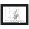Supermom (Personalized) Framed Cartoon Print