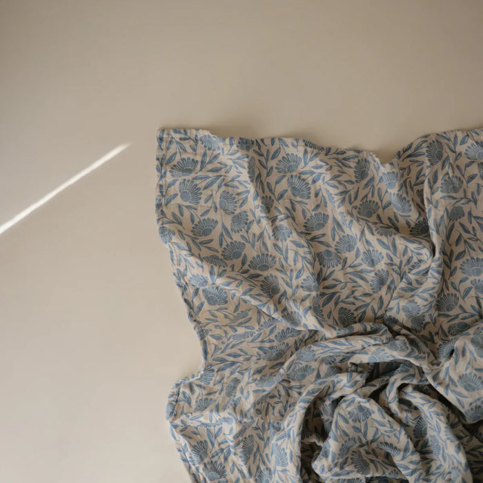 SWADDLE 120x120 - Blue Flowers