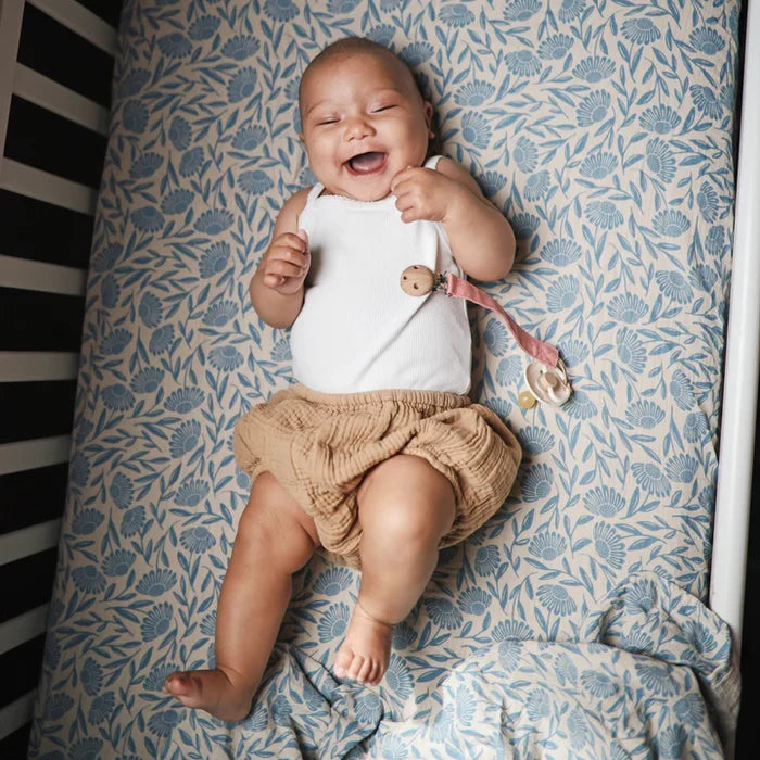 SWADDLE 120x120 - Blue Flowers