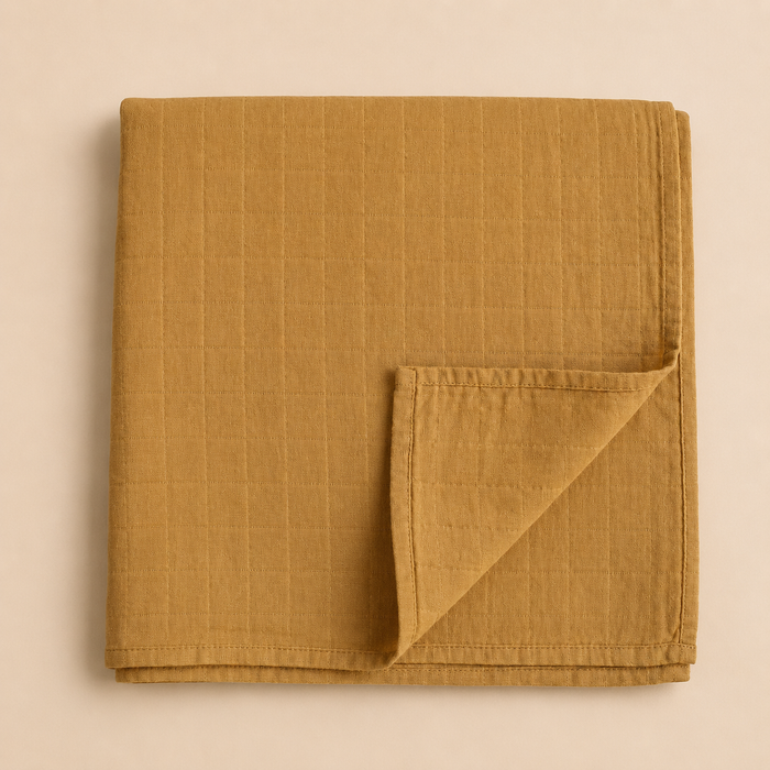 SWADDLE 120x120 - fall yellow