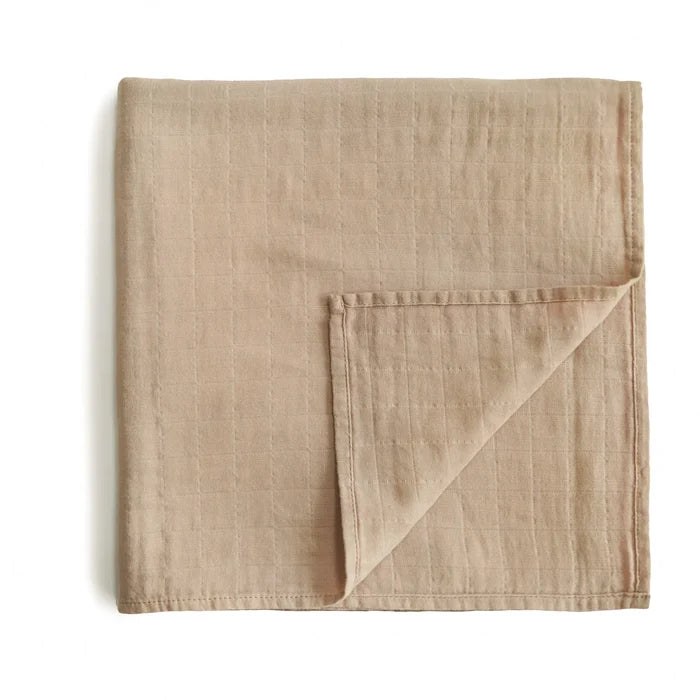 SWADDLE 120x120 - pale taupe