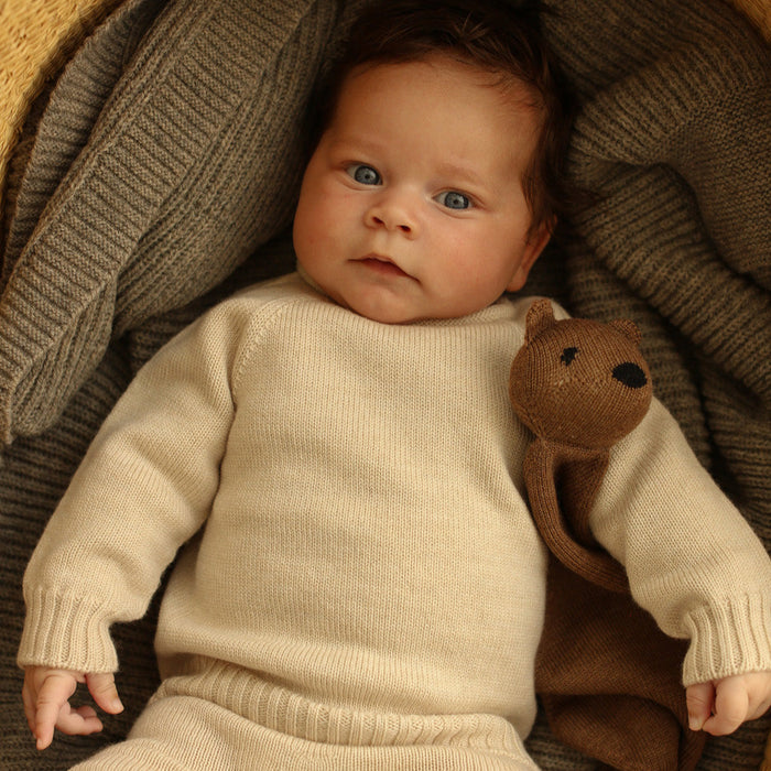 SWEATER GEORGETTE - cream