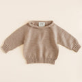 SWEATER GEORGETTE - sand