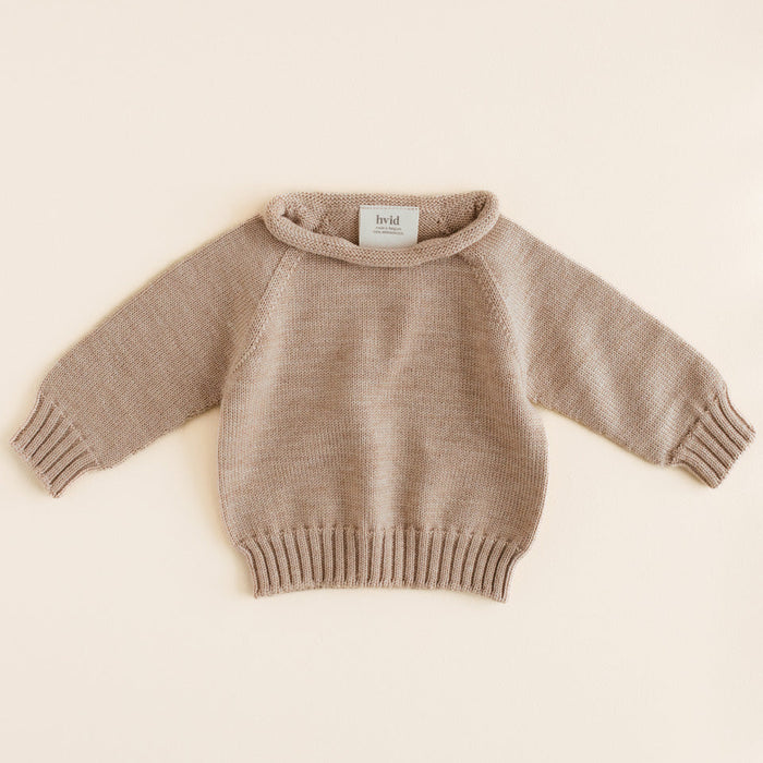 SWEATER GEORGETTE - sand