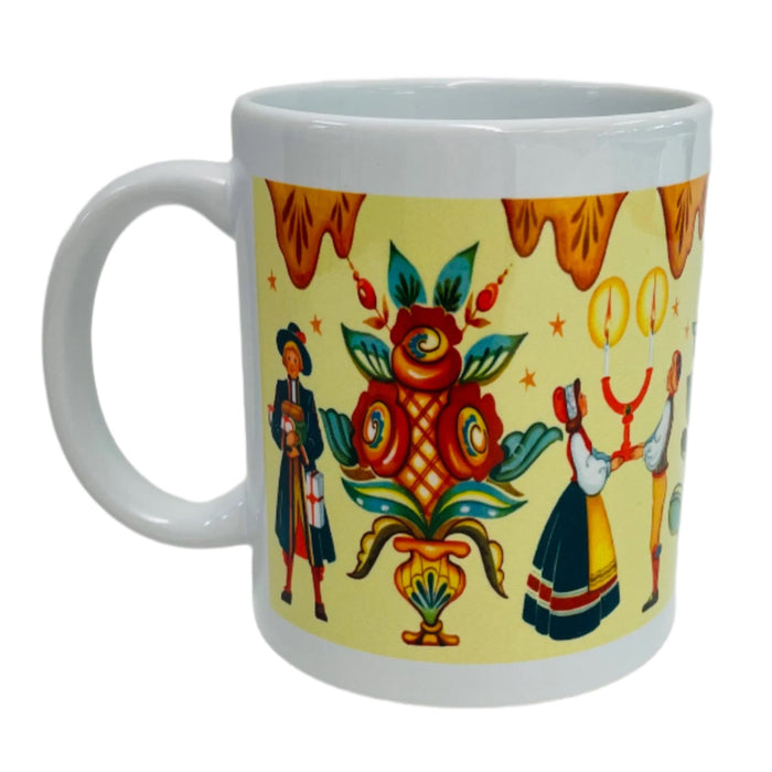 Swedish Couples & Kurbits coffee mug