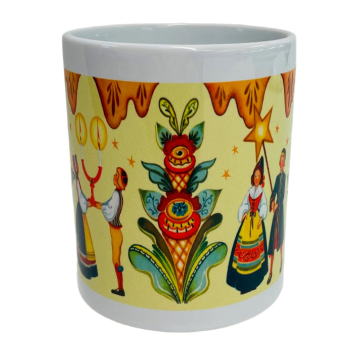 Swedish Couples & Kurbits coffee mug
