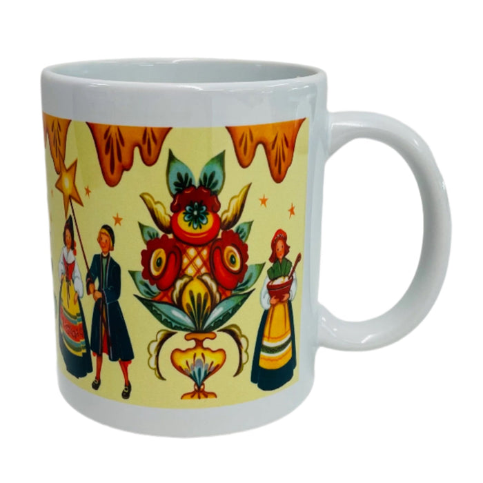 Swedish Couples & Kurbits coffee mug