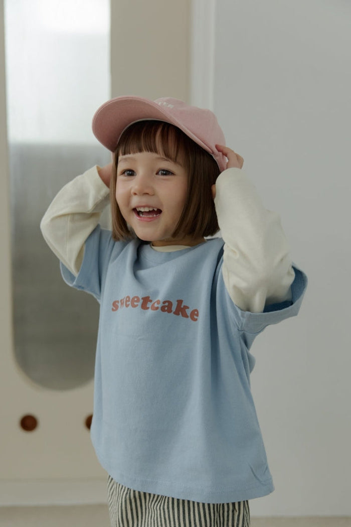 Sweet Cake Short Sleeve Tee Indie Pink - baby & kids