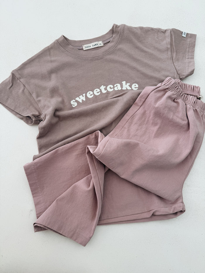 Sweet Cake Short Sleeve Tee Indie Pink - baby & kids