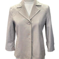 Talbots cream blazer with pockets