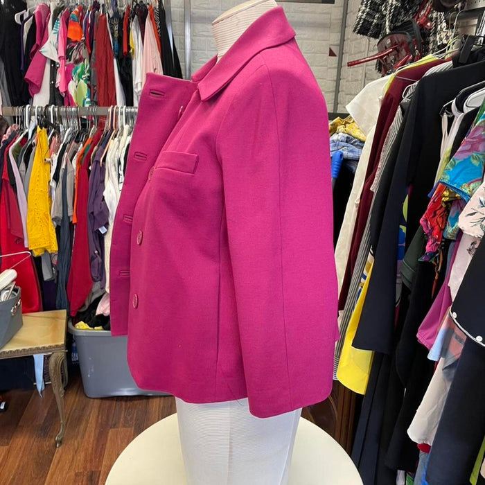 Talbots pink blazer