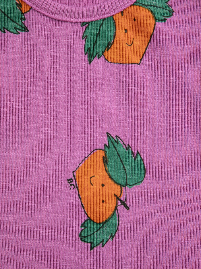 Tangerine all over T-shirt - baby