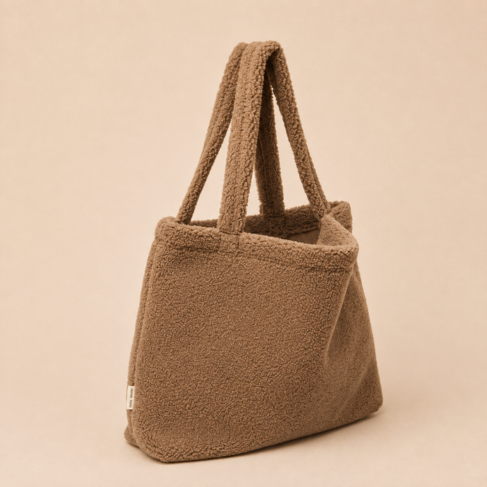 TEDDY MOM-BAG - BROWN CHUNKY TEDDY