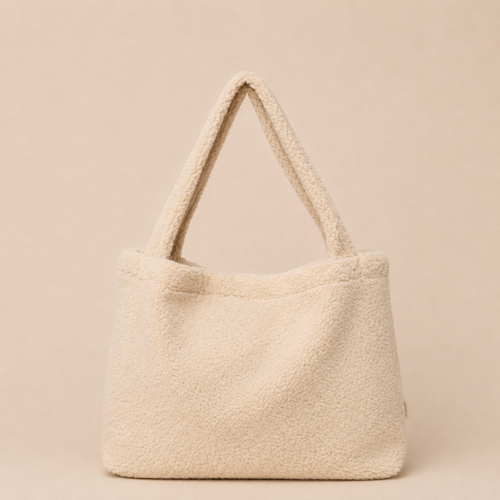 TEDDY MOM-BAG - ecru