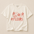 TEE DYLAN ANTIQUE WHITE LES FLEURS