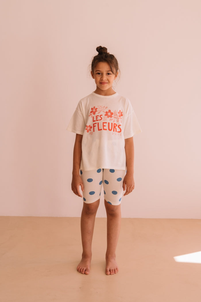 TEE DYLAN ANTIQUE WHITE LES FLEURS