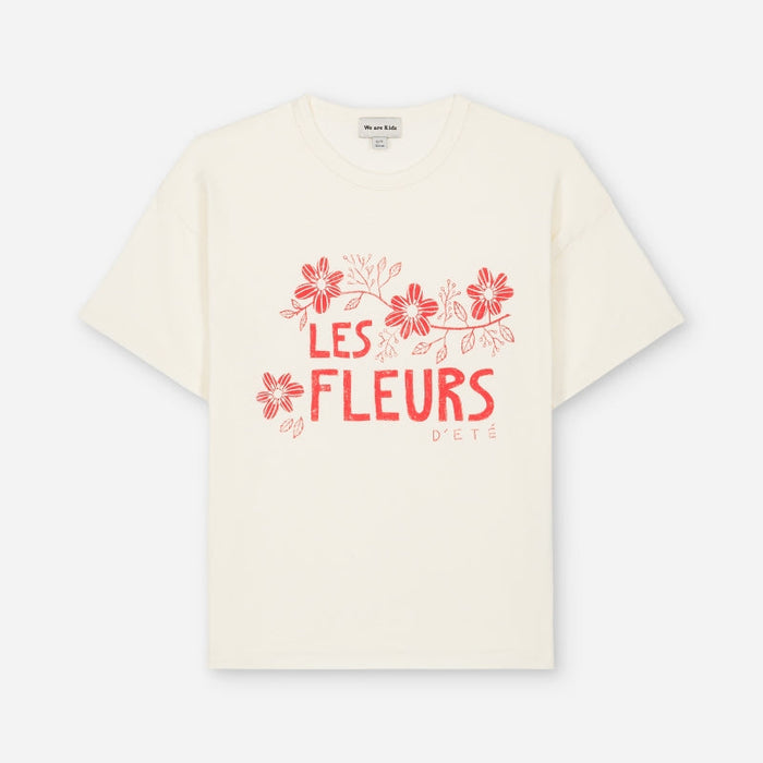 TEE DYLAN ANTIQUE WHITE LES FLEURS