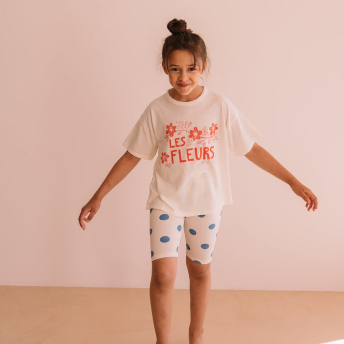 TEE DYLAN ANTIQUE WHITE LES FLEURS