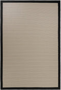 Terrace Fringe Collection Area Rug - Oceanside Rectangle Black Main