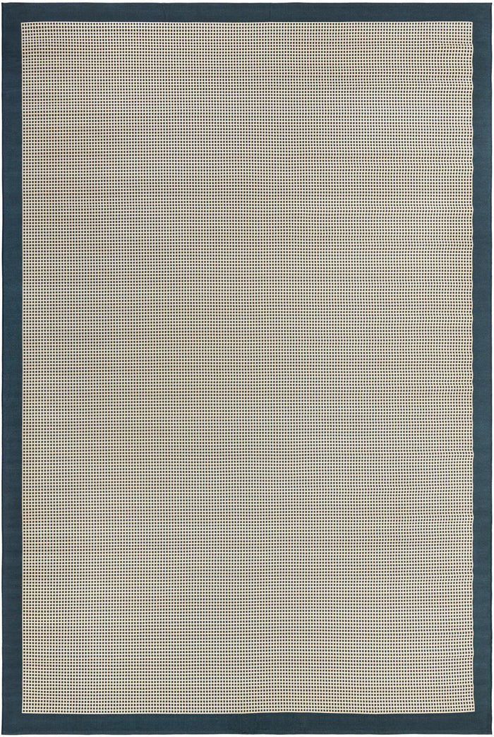 Terrace Fringe Collection Area Rug - Oceanside Rectangle Navy Blue  lifestyle 2
