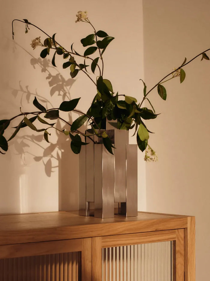 TESSERA VASE - MIRROR POLISHED