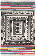 Thar Cotton Collection Area Rug -  Kovalam Rectangle Multi Main