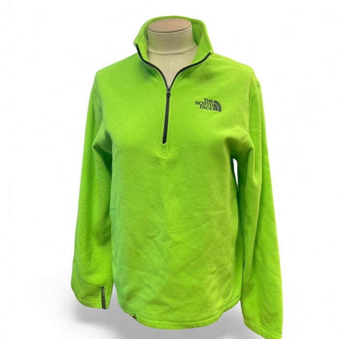 The north face green fleece