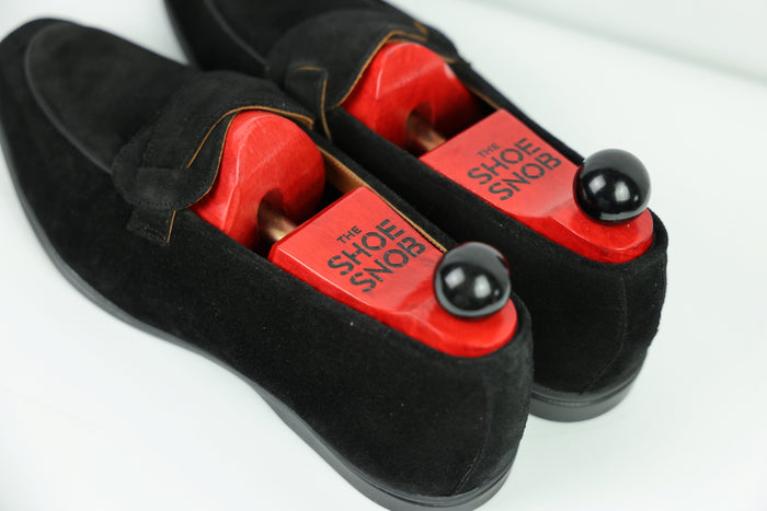 The Shoe Snob Lightweight Alderwood Shoe Trees – Red